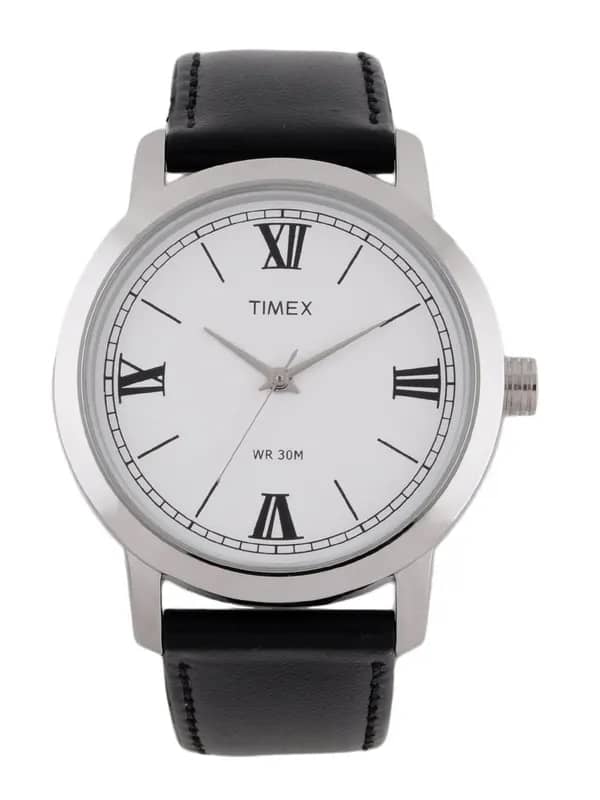 Timex Men White Dial Watch