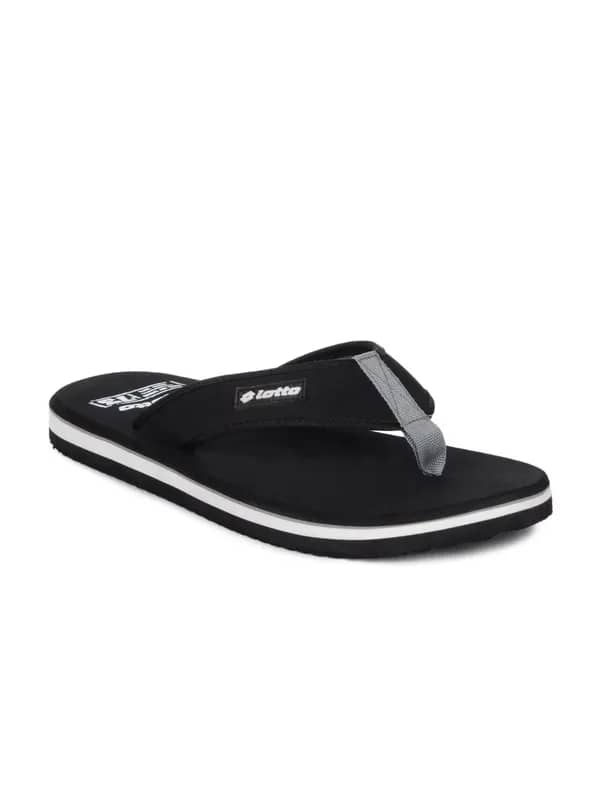 Lotto Men Black Koro G Slippers
