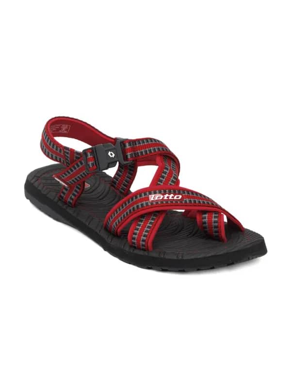 Lotto Men Red Zeus Sandals