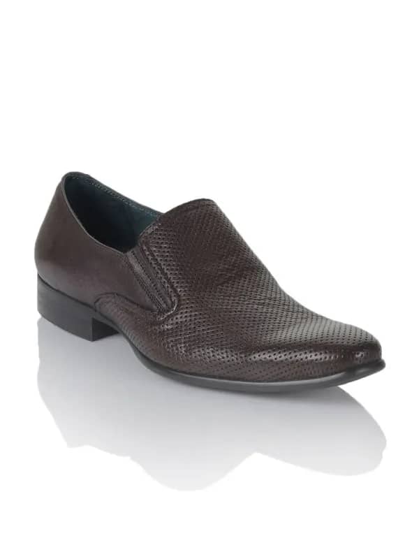 Cobblerz Men Brown Semiformal Shoes