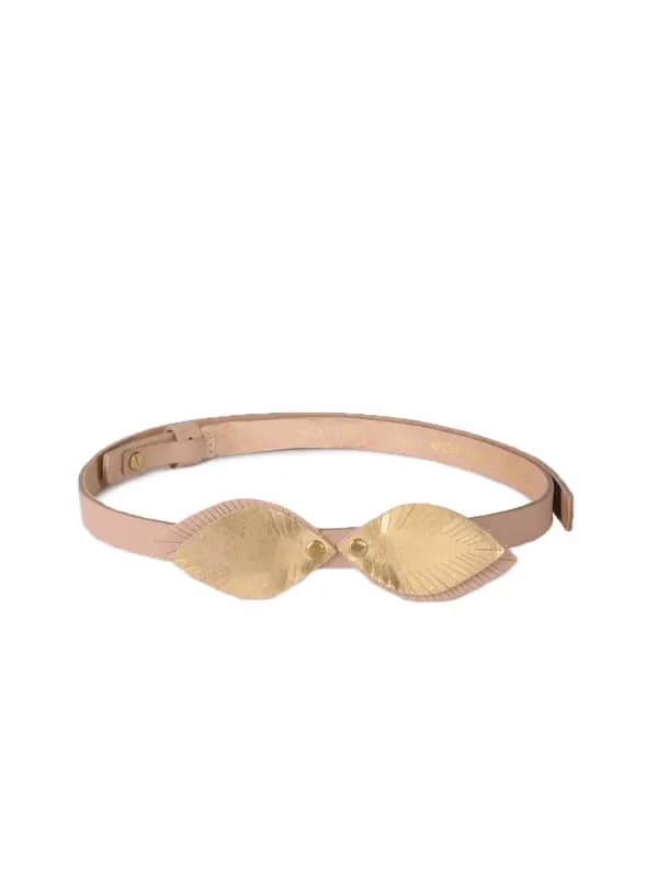 Pieces Women Beige Belt