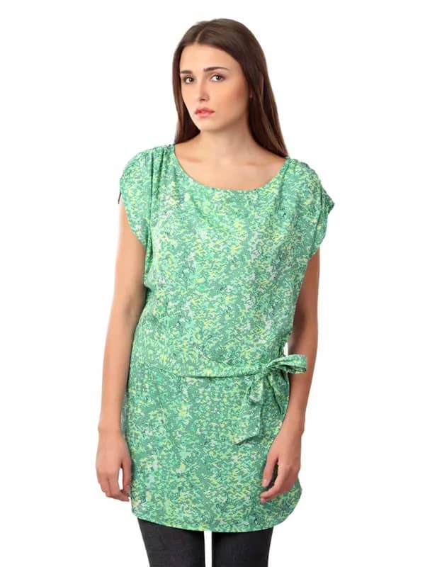 Vero Moda Women Bale Green Top