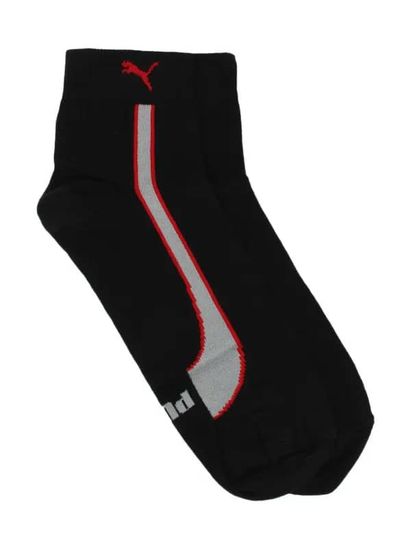 Puma Men Formstripe Quarter Black Socks