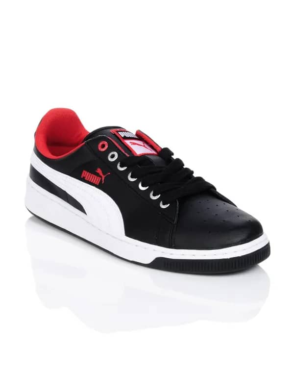 Puma Men Court Attaque Black Shoes