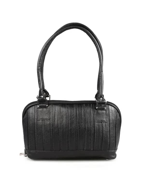 Murcia Women With Stitch Black Bag
