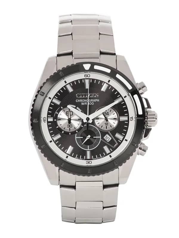 Citizen Men Black Dial Chronograph Watch