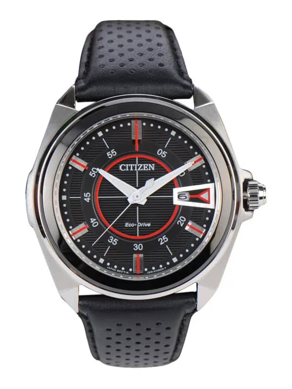 Citizen Men Black Dial Eco-Drive Watch