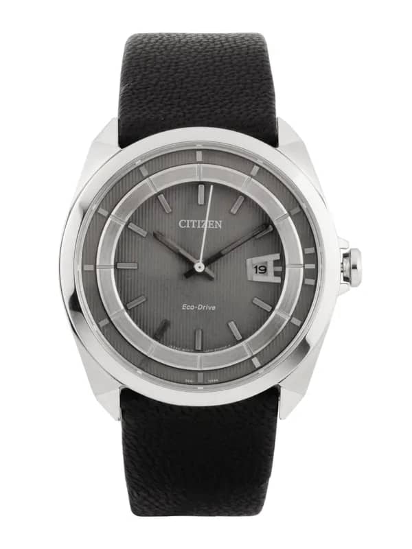 Citizen Men Grey Dial Eco-Drive Watch AW1070-04H