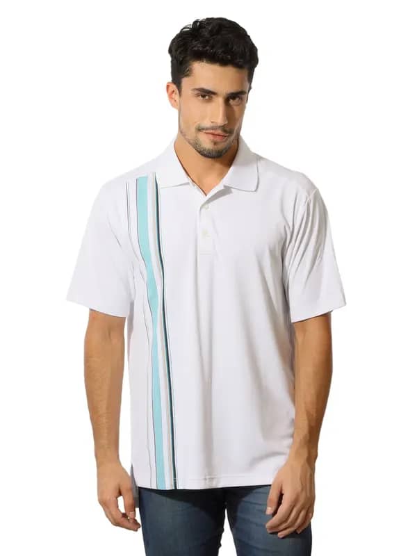 ADIDAS Men White T-Shirt