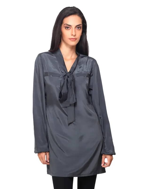 Femella Women Grey Tunic