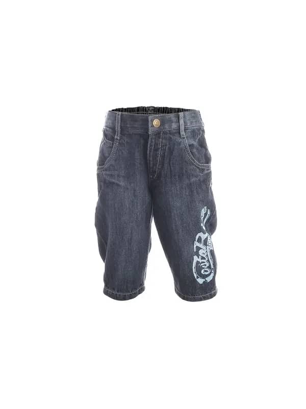 Gini and Jony Boys Washed Blue 3/4 Length Pants