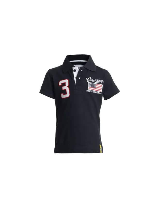 Gini and Jony Boys Navy Blue T-shirt