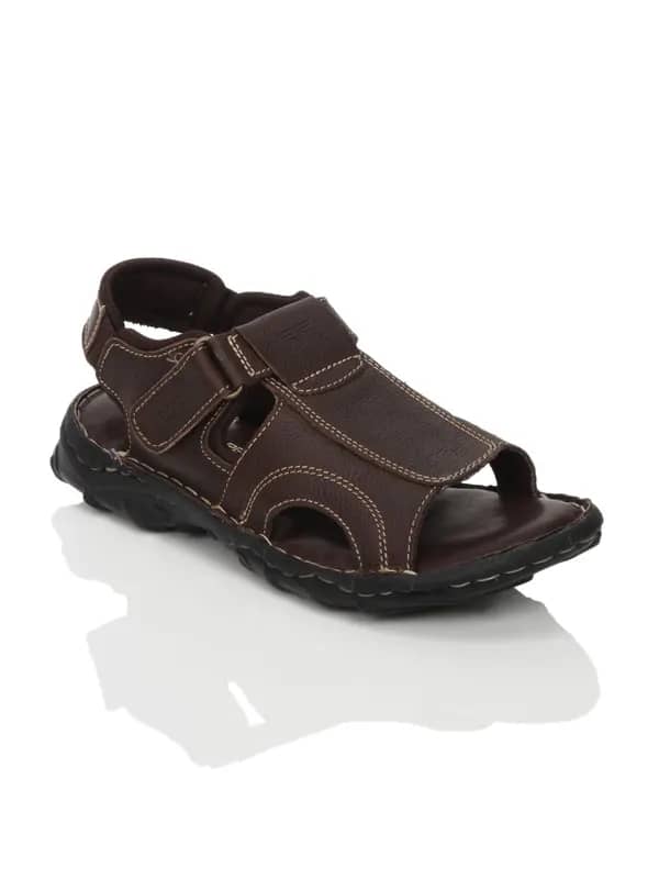 Red Tape Men Brown Sandals