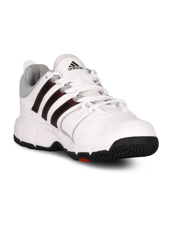ADIDAS Men's Besulik Trainer White Black Red Shoe
