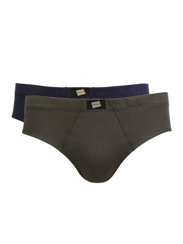 Hanes Men ComfortSoft Pack of 2 Waistband Hip Briefs
