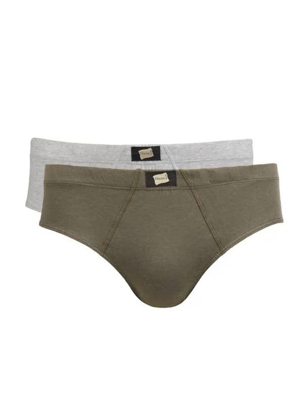 Hanes Men ComfortSoft Pack of 2 Waistband Hip Briefs