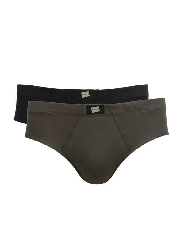 Hanes Men ComfortSoft Pack of 2 Waistband Hip Briefs