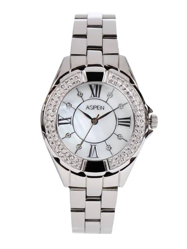 Aspen Women White Dial Watch