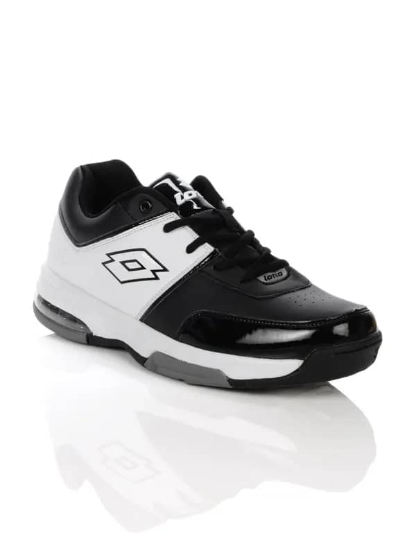 Lotto Men Black Basketball Mid II Sports Shoes