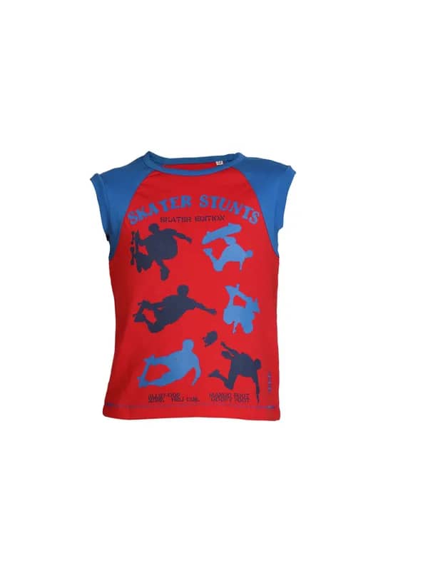 Allen Solly Kids Boys Red T-shirt