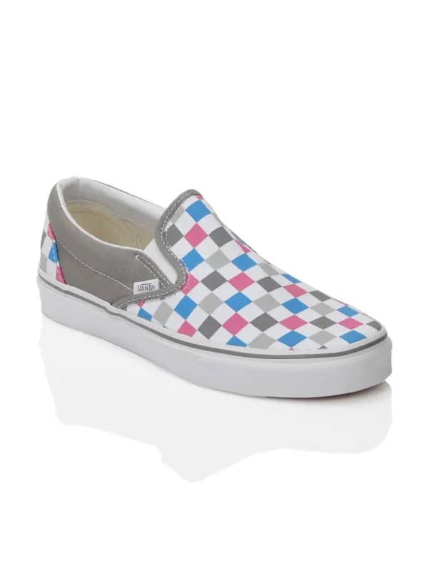 Vans Unisex Classic Slip-On White Shoes