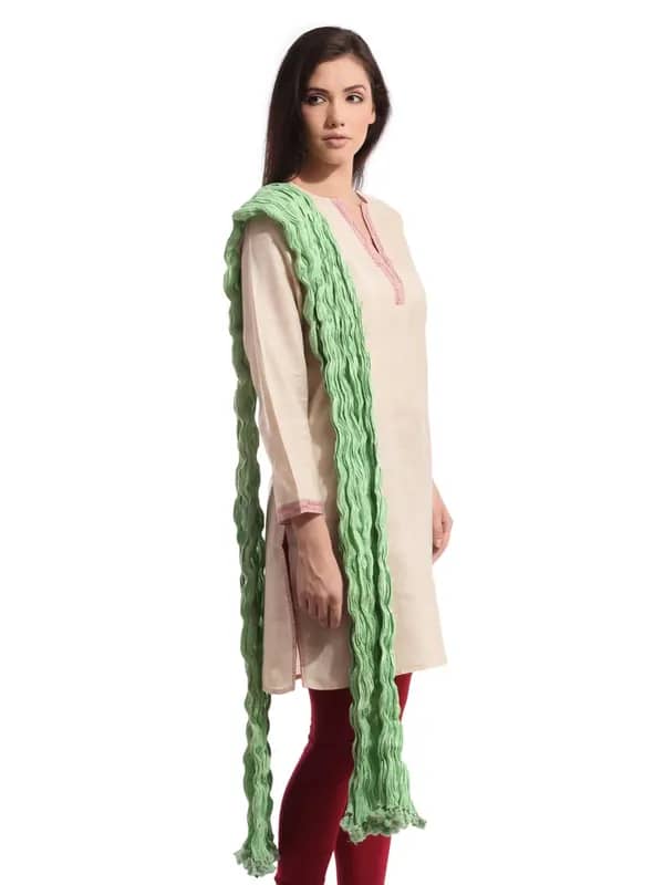 Fabindia Green Dupatta