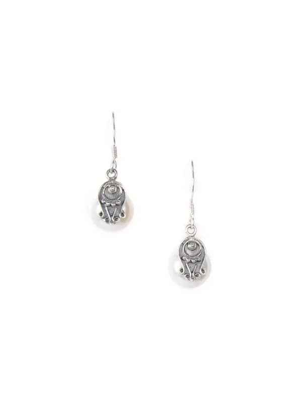 Fabindia Women Ananya Silver Earrings