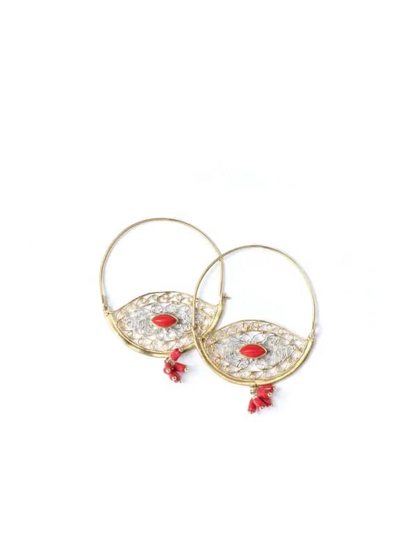 Fabindia Women Ananya Gold Earrings