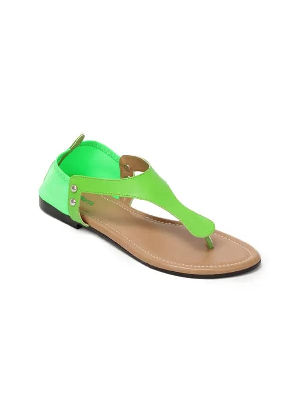 Senorita Women Green Flats
