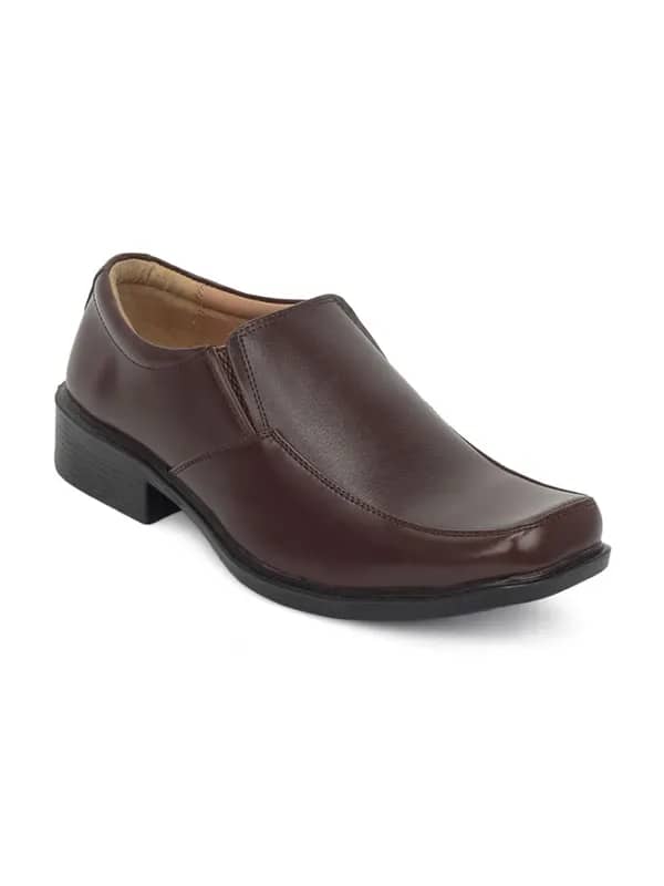 Bata Men Remo Brown Formal Shoes