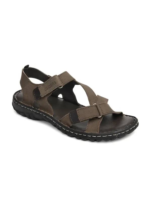 Gliders Men Brown Sandals