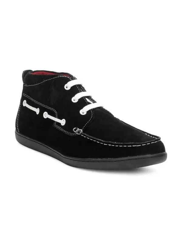 U.S. Polo Assn. Men Black Shoes