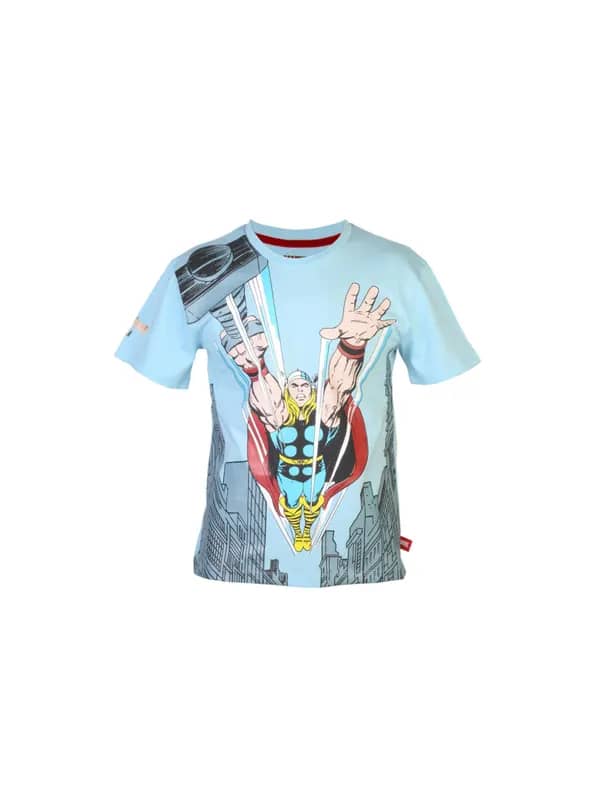 Marvel Boys Comics Blue T-shirt