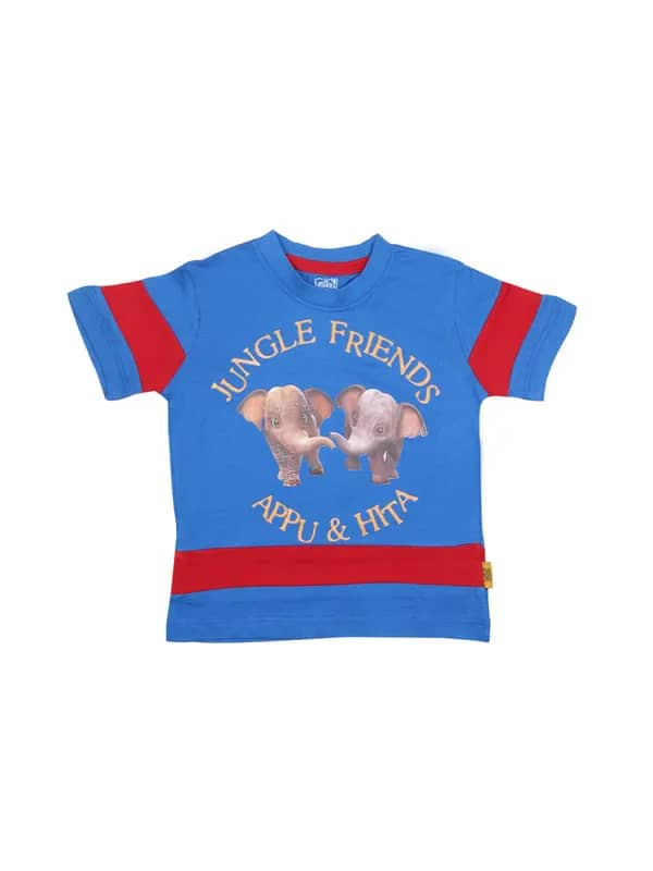 Jungle Book Boys Jungle Friends Blue T-shirt