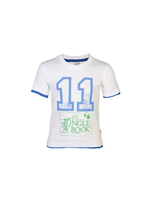 Jungle Book Boys 11 White T-shirt