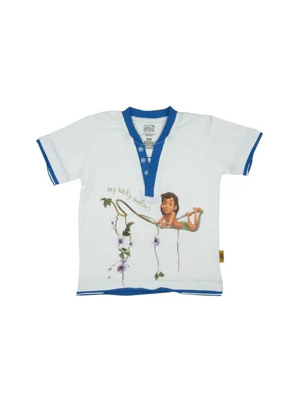 Jungle Book Boys Lucky White T-shirt