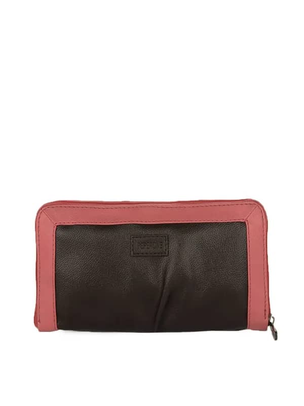Peperone Women Brown & Pink Wallet