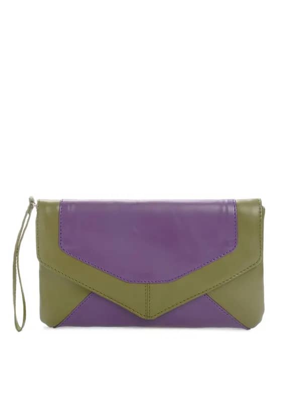 Peperone Women Olive Clutch