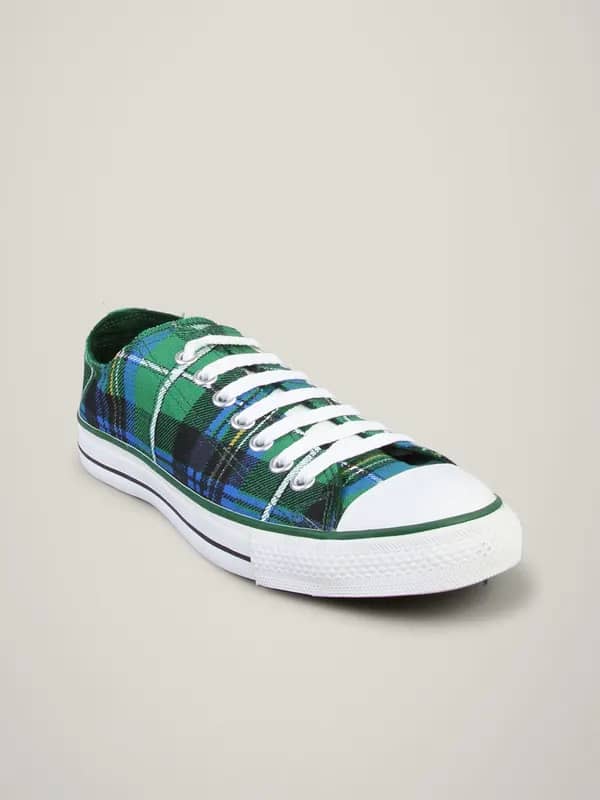 Converse Unisex Chuck Taylor OX Green Canvas Shoe