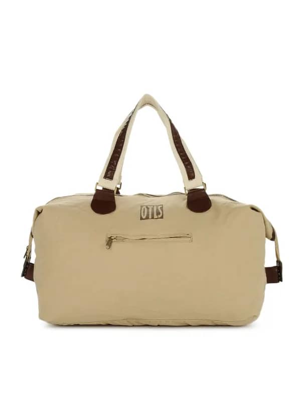 OTLS Unisex Beige Duffle Bag