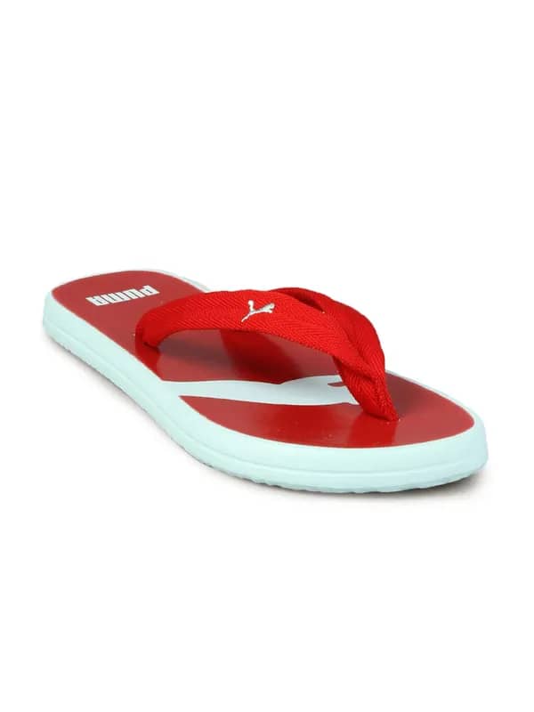 Puma Unisex Tropi Cat Red White Flip Flop