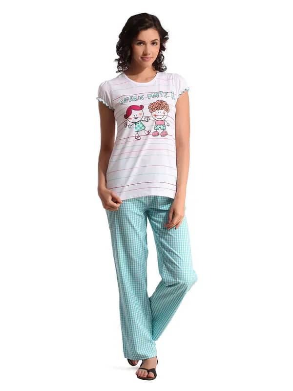 SDL by Sweet Dreams Women Blue Night suits