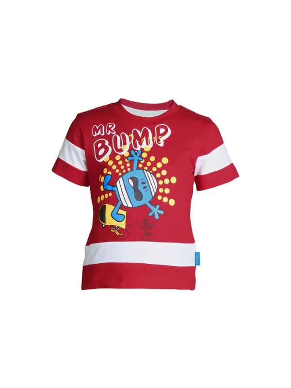 Mr. Men Boys Mr. Bump Red T-shirt