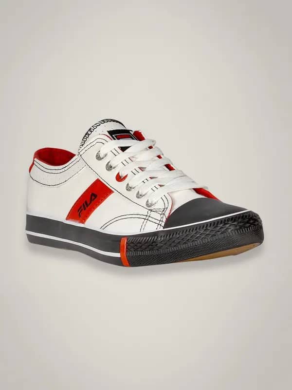 Fila Men's Liga White Red Shoe