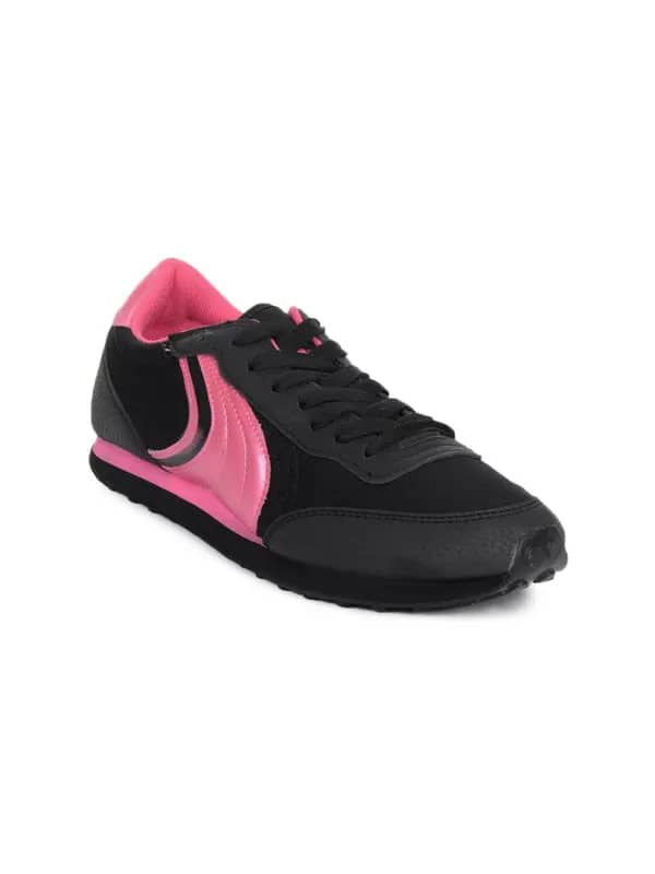 Spinn Women Alliance Black Sports Shoes
