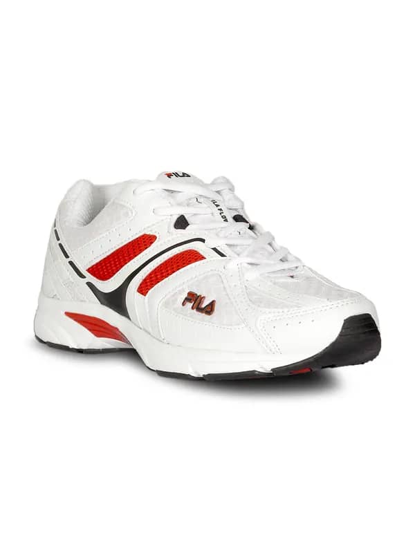Fila Men Cavier White Red Shoe
