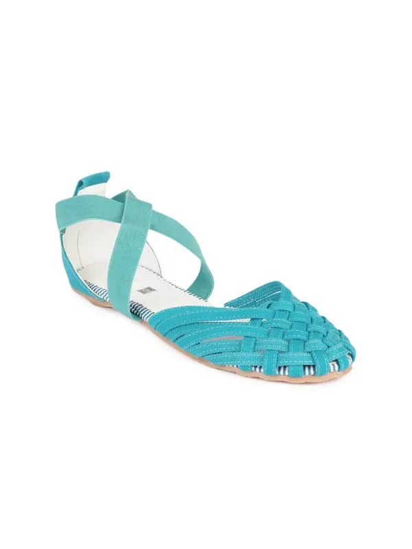 Catwalk Women Turquoise Blue Flats