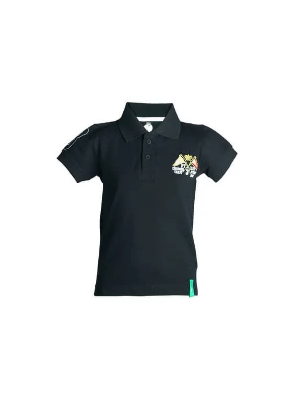 Gini and Jony Boys Polo Black T-Shirt