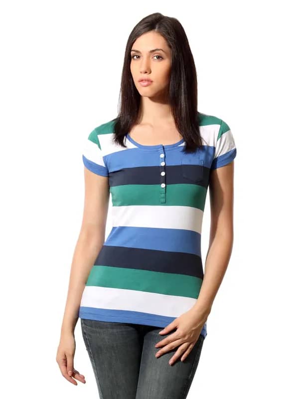Spykar Women Cult Multi T-shirt