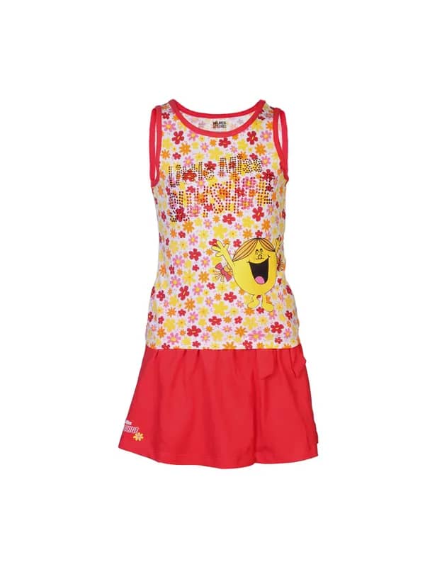 Little Miss Girls Sunshine Red Clothing Set